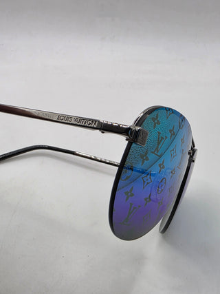 Louis Vuitton Clockwise LV Monogram Aviator Sunglasses