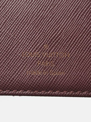 Louis Vuitton Burgundy Sepia Monogram Idylle Canvas Small Agenda Cover/Notebook