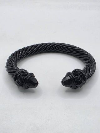 David Yurman Dark Black Aluminum Renaissance Cuff