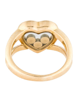 Chopard 18K Diamond Happy Icons ring 5.25 sz