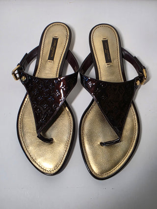 Louis Vuitton LV Monogram Patent Leather 40 sz