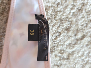 Louis Vuitton White Multicolore 2013 LV Printed Bikini w/ Tags 6 sz