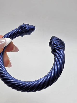 David Yurman Dark Blue Aluminum Renaissance Cuff