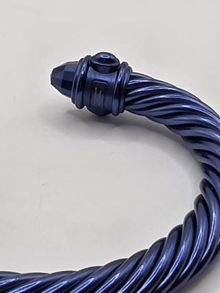 David Yurman Dark Blue Aluminum Renaissance Cuff