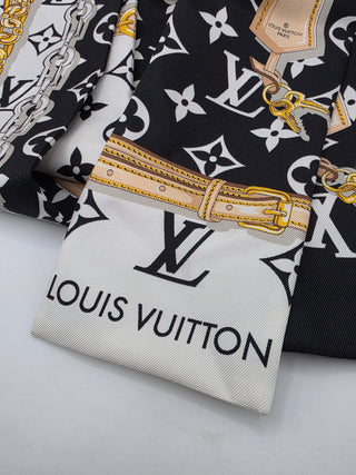 Louis Vuitton LV Monogram Confidential Silk Scarf w/ Tags