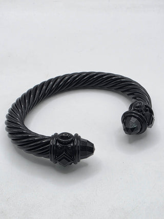 David Yurman Dark Black Aluminum Renaissance Cuff