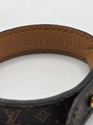 Louis Vuitton Brown LV Monogram Essential V Bracelet