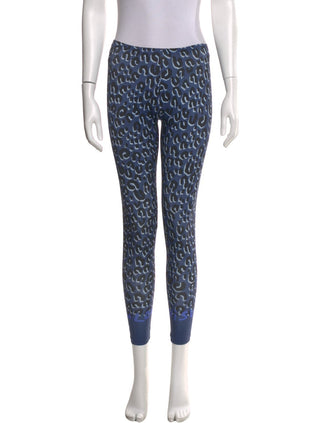 Louis Vuitton Blue multicolor 2012 Skinny Leg Pants XS sz