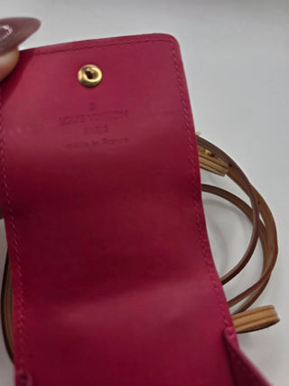 Louis Vuitton Pink LV Monogram Vernis Greene Phone Case