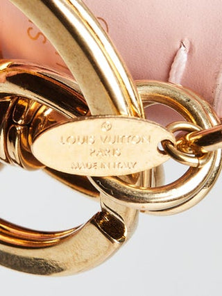 Louis Vuitton Pink LV Monogram Canvas Tassel Key Chain Bag Charm