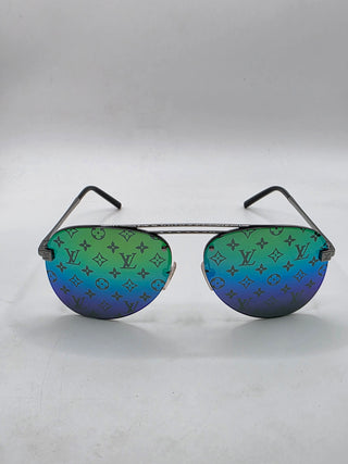Louis Vuitton Clockwise LV Monogram Aviator Sunglasses