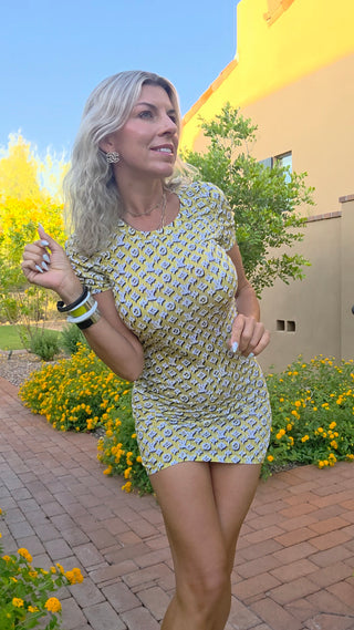 Louis Vuitton Multicolor LV Monogram 2011 Mini Dress M sz