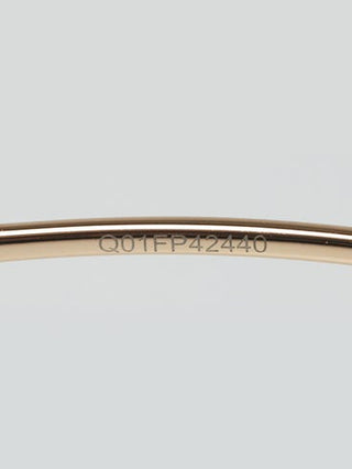 Chloe Goldtone Metal Oversized Round Logo Sunglasses - CH0329S