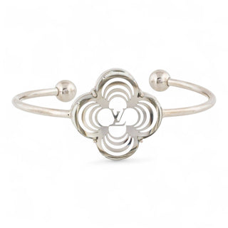 Louis Vuitton Silver-tone Resin A La Folie Resin Cuff Bracelet