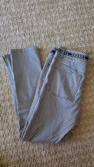 Chanel Black White 2016 Straight Leg Pants S US4 sz