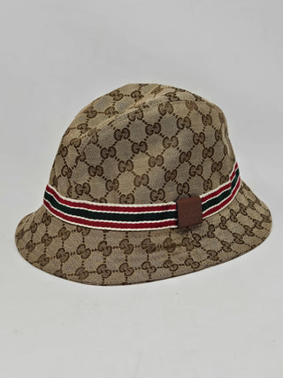 GUCCI GG Monogram Print Bucket Hat XL sz