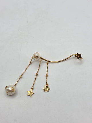 Christian Dior Faux Pearl Perles de Désir Single Ear Climber