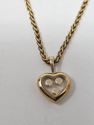 Chopard 18K Diamond Happy Heart Icon Pendant Necklace