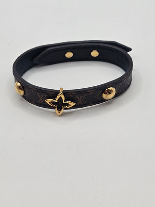 Louis Vuitton Brown LV Monogram Blooming Bracelet