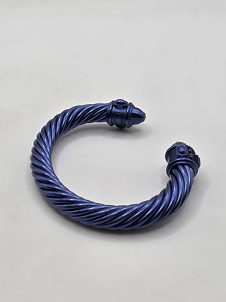 David Yurman Dark Blue Aluminum Renaissance Cuff