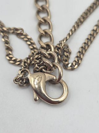 Chanel Faux Pearl CC Station Double Strand Necklace