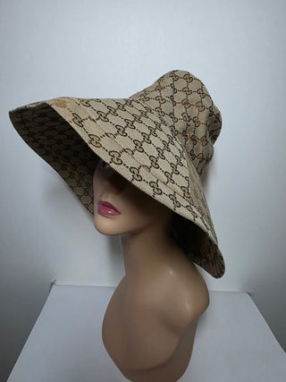 Gucci Brown GG Canvas Bucket Hat M sz