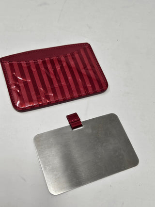 Louis Vuitton 2011 Vernis Rayures Pattern Card Case