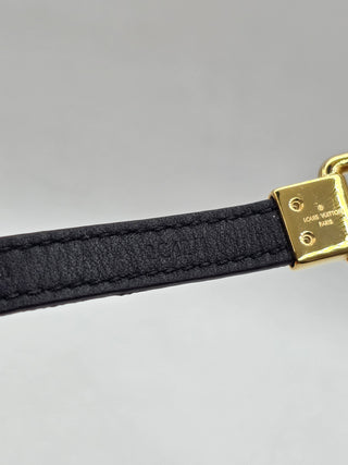 Louis Vuitton Brown Leather Fasten Your LV Bracelet