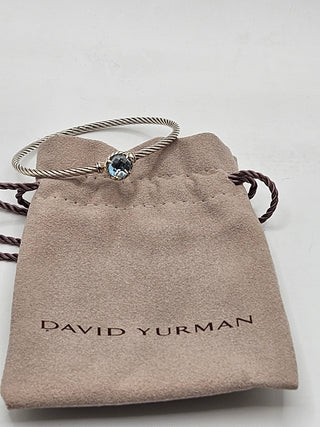 David Yurman Sterling Silver Topaz Petite Châtelaine Bracelet