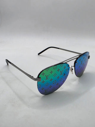 Louis Vuitton Clockwise LV Monogram Aviator Sunglasses