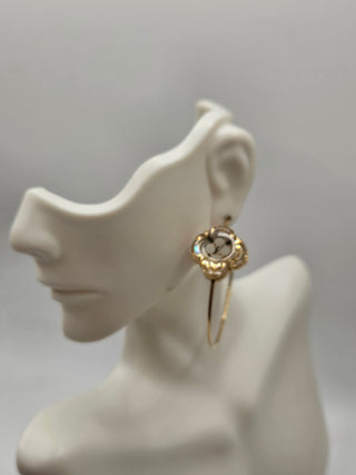 Louis Vuitton Gold-tone A La Folie Hoop Earrings