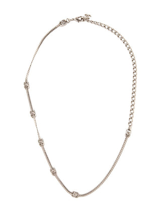 Chanel 2025 Interlocking CC Station Gold-tone Choker Necklace