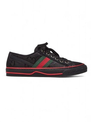 Gucci Black GG Canvas Off The Grid Low Top Sneakers 36.5 sz