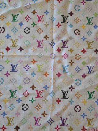 Louis Vuitton x Takashi Murakami LV Monogram Silk Scarf