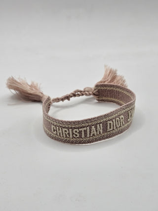 Christian Dior Beige J'adior Friendship Bracelet