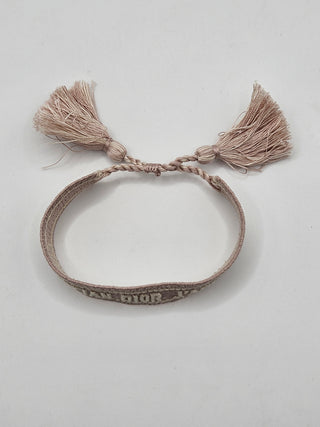 Christian Dior Beige J'adior Friendship Bracelet