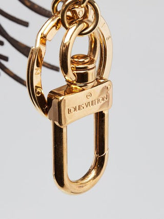 Louis Vuitton Pink LV Monogram Canvas Tassel Key Chain Bag Charm