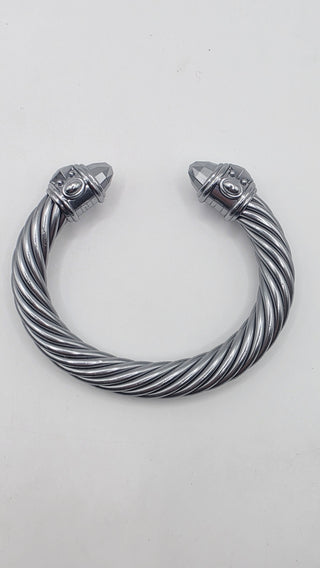David Yurman Silver Aluminum Renaissance Cuff Bracelet