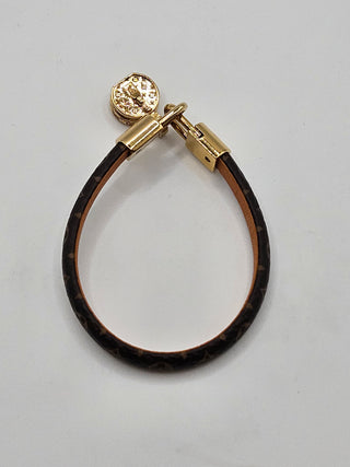 Louis Vuitton Brown LV Charm Tribute Bracelet