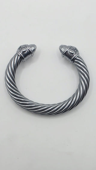 David Yurman Silver Aluminum Renaissance Cuff Bracelet