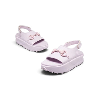 Gucci Purple Rubber Horsebit Platflorm Sandals 40 sz
