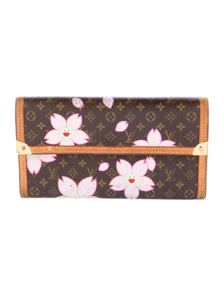 Louis Vuitton LV Monogram Cherry Coated Canvas Wallet