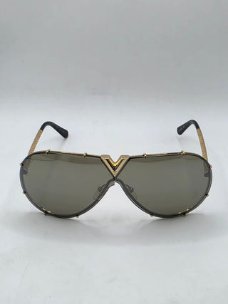 Louis Vuitton Gold-tone 2017 LV Drive Sunglasses