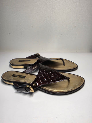 Louis Vuitton LV Monogram Patent Leather 40 sz