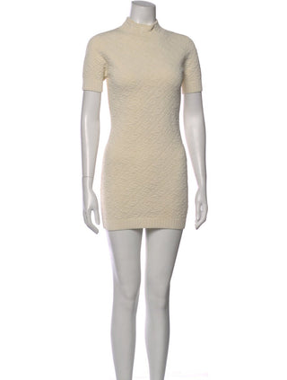 Fendi x Skims Off White FF Graphic Print Mini Dress
