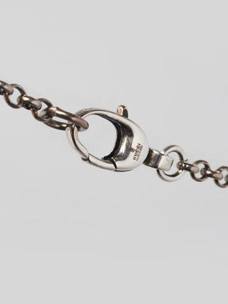 Gucci Sterling Silver GG Marmont Key Necklace