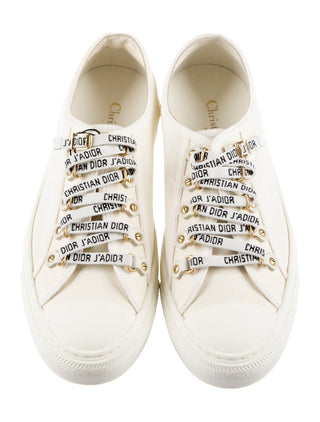 Christian Dior White Walk 'N' Dior Sneakers 39.5 sz