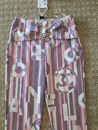 Chanel Multicolor CC Logo 2023 Skinny Leg Pants w/ Tags US6