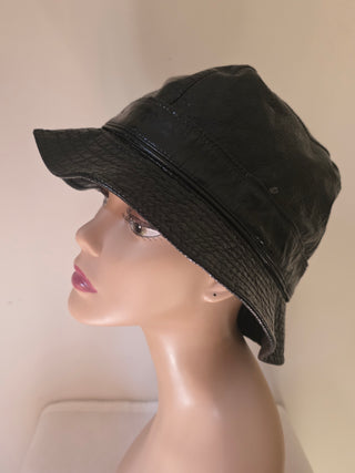 Dolce & Gabbana Black Logo Embellished Bucket Hat M sz