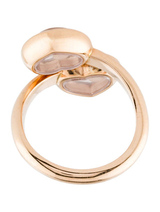 18K Happy Diamonds Hearts Ring
5 sz